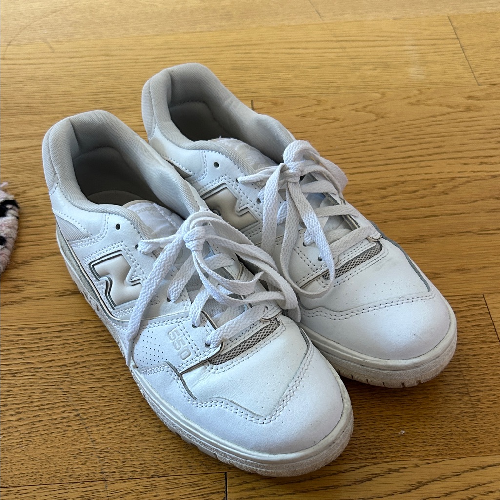 New Balance Women’s 550s Silver Birch